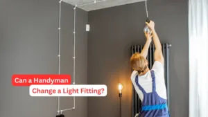can a handyman change a light fitting