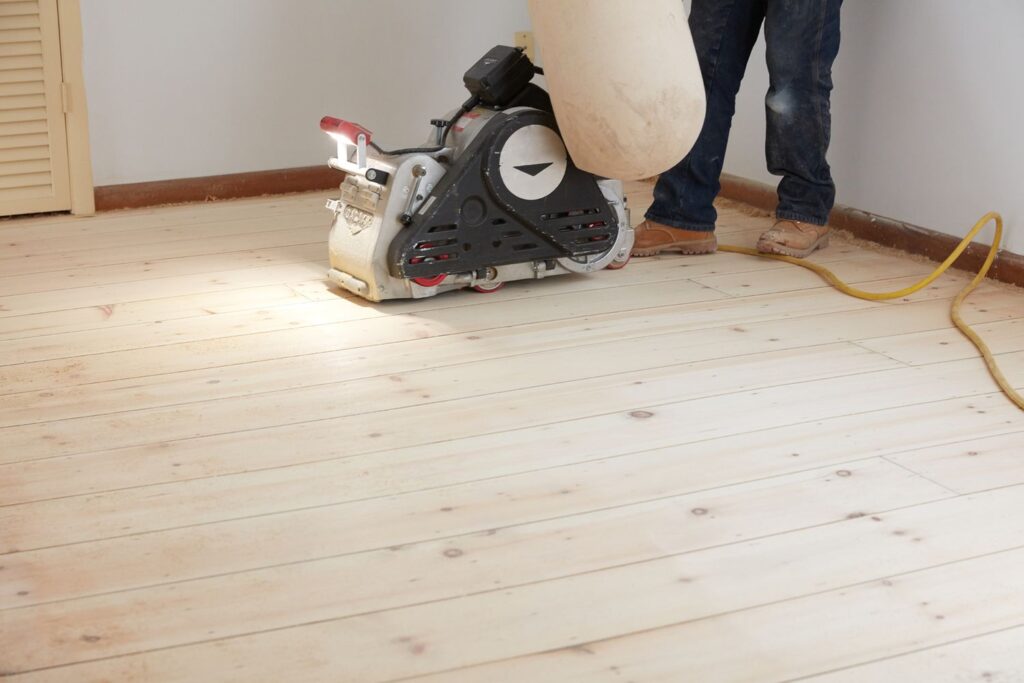 Refinish Hardwood Floor